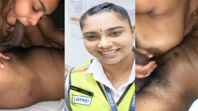 Beautiful Mallu girl blowing like pro